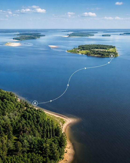 Прогулка на катере по Волге в Саратове